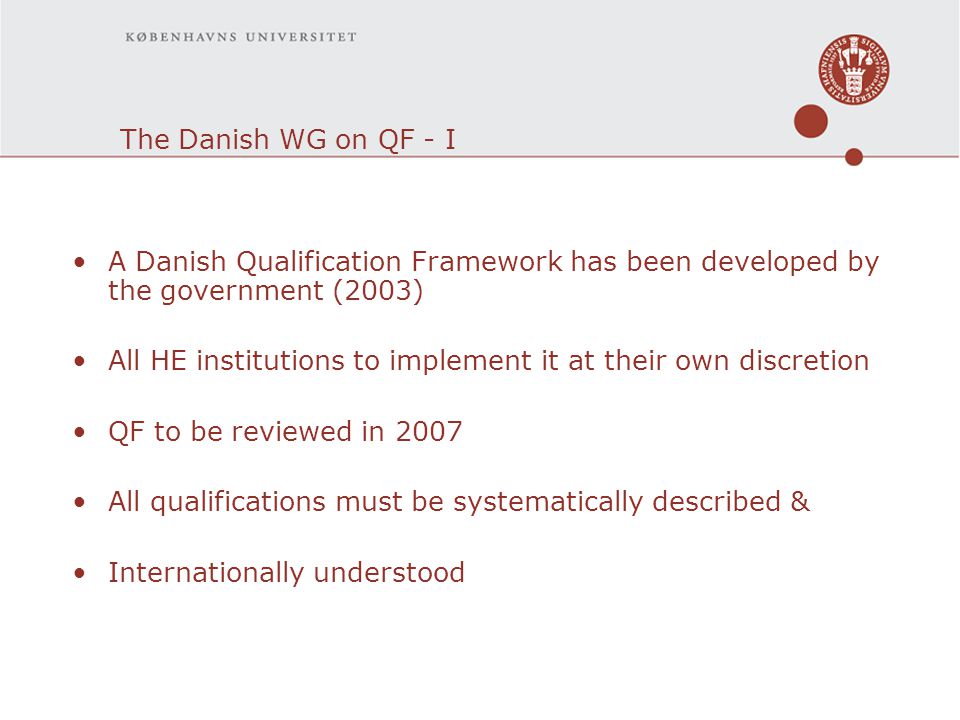 The Framework for Qualifications of the European Higher Education ...