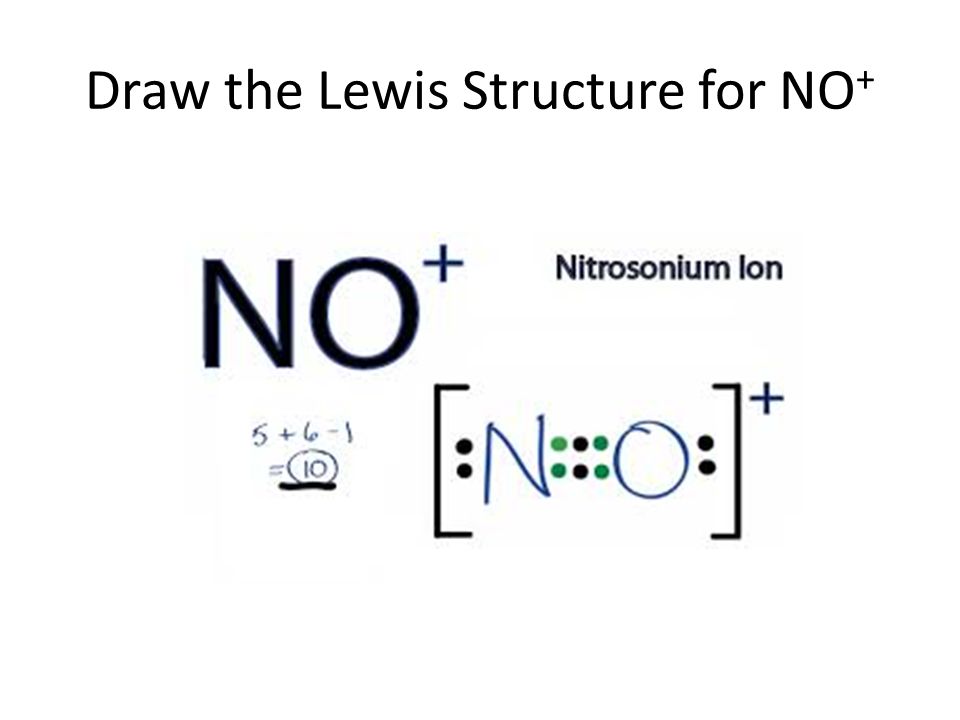 Draw the Lewis Structure for NO.