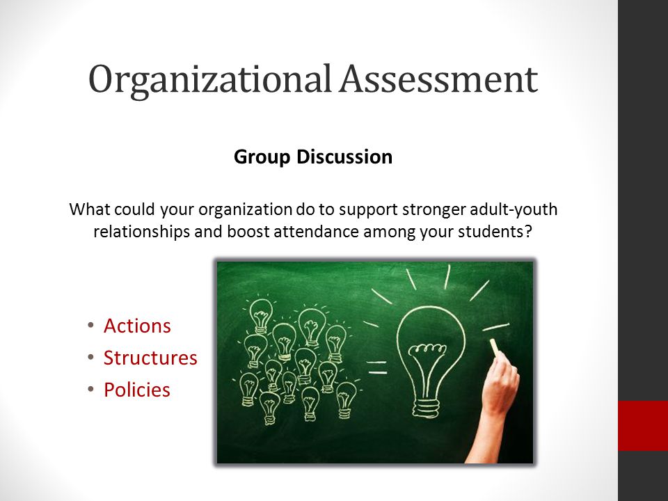 How do you impact kids Relationships with Youth Self-Assessment