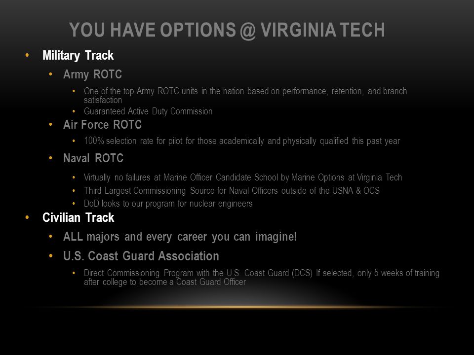 the virginia tech corps of cadets welcomes you fall ppt download virginia tech rotc