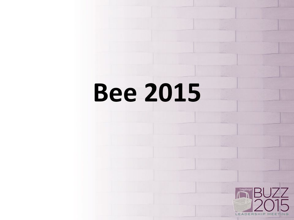 Bee 2015