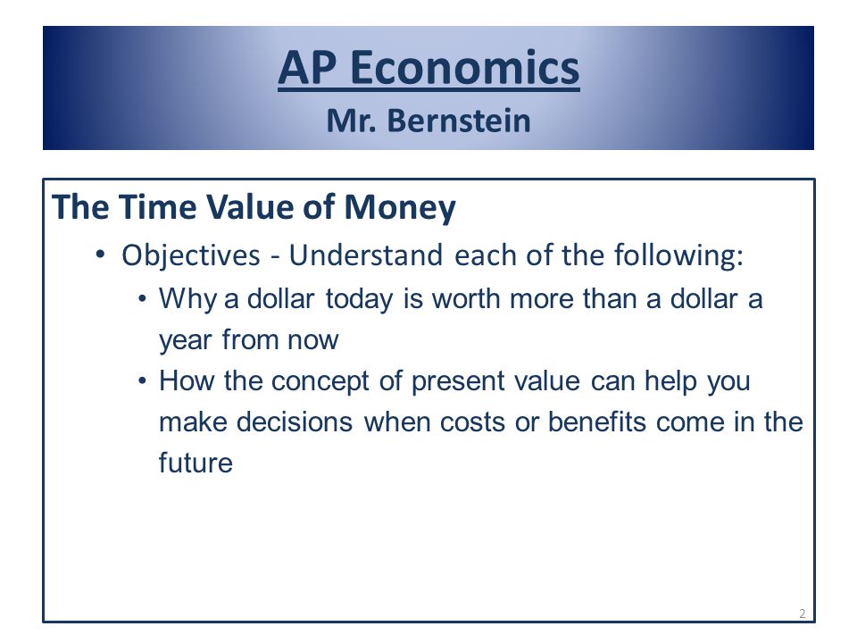 AP Economics Mr.