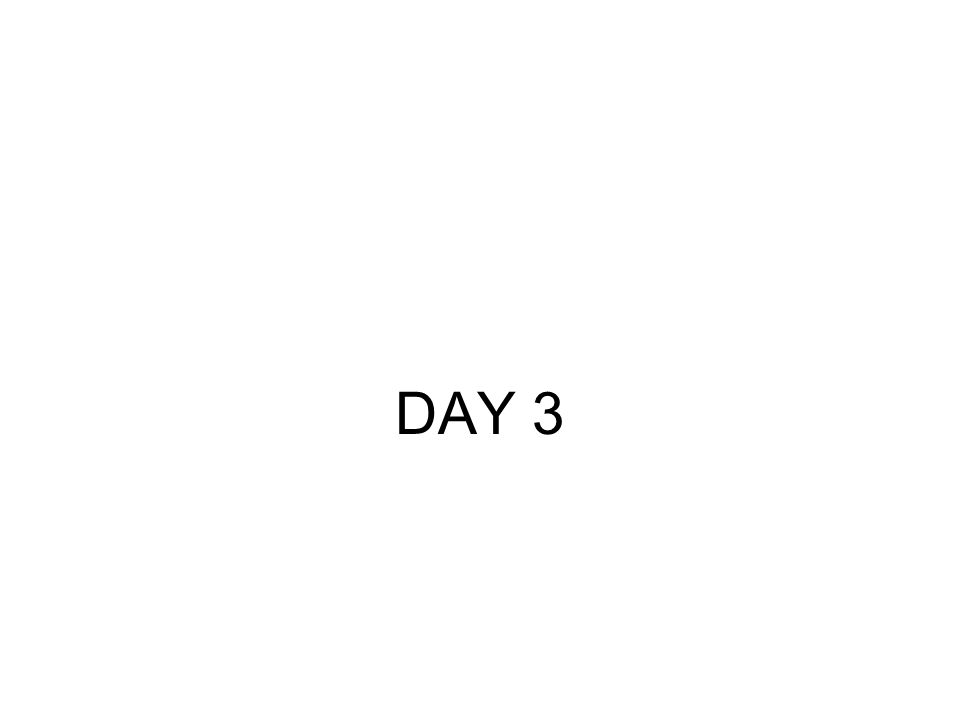 DAY 3