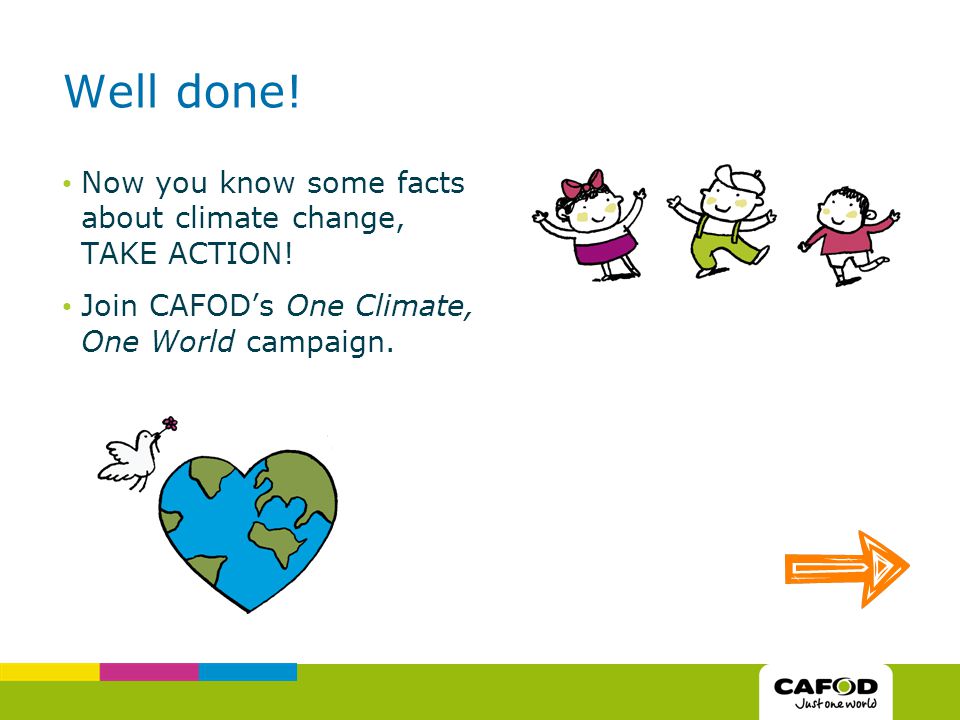 CAFOD’s campaign is called CORRECT