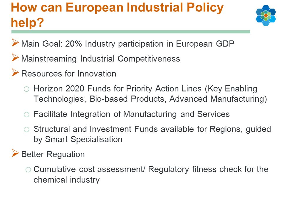 How can European Industrial Policy help.