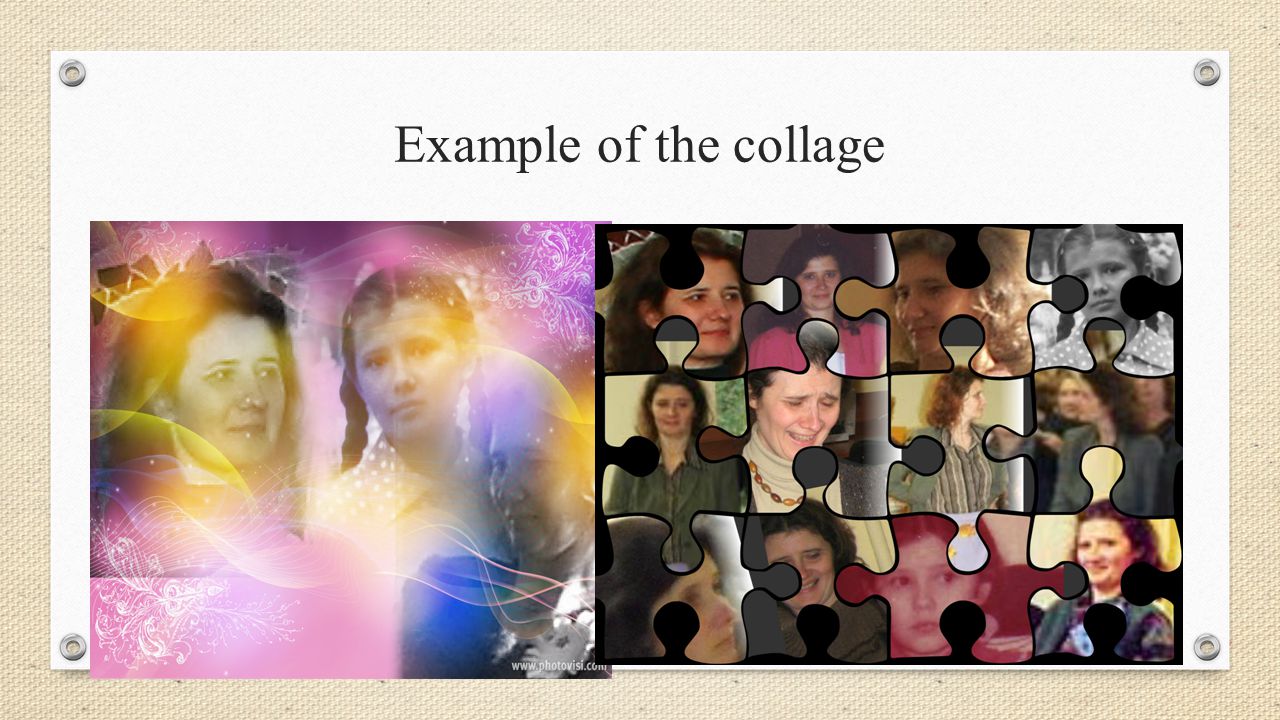 Example of the collage