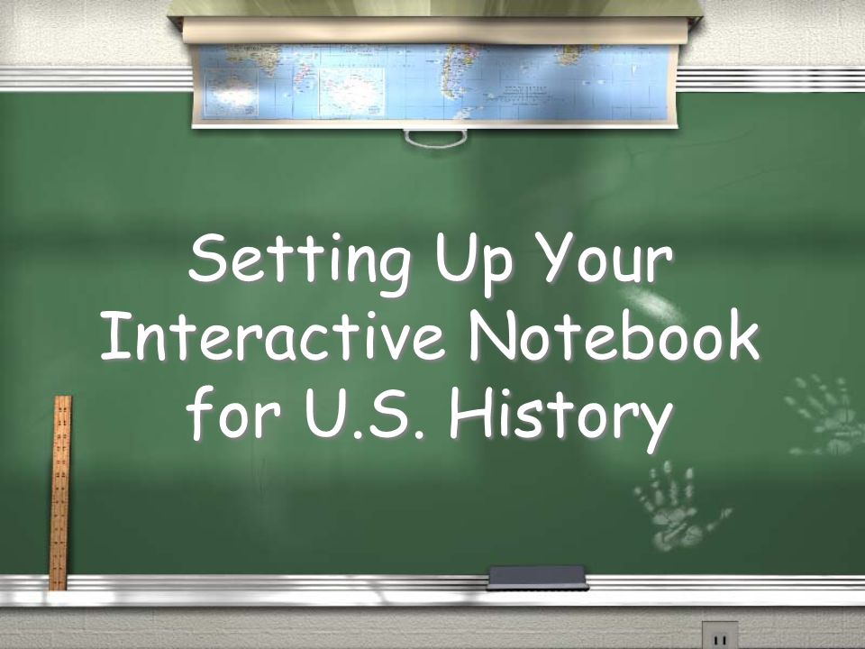 Setting Up Your Interactive Notebook for U.S. History
