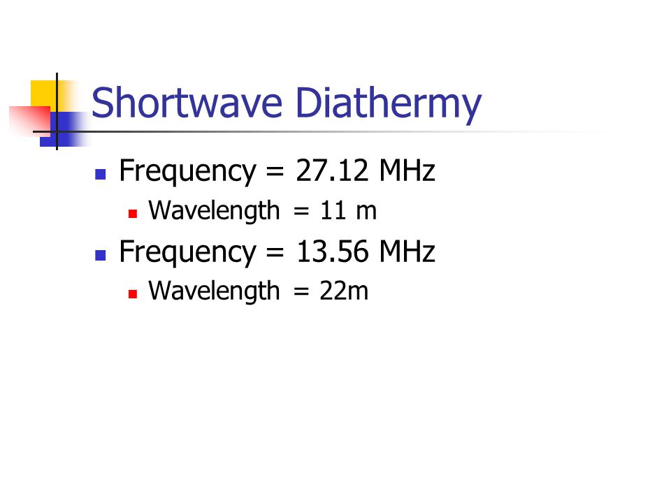 Shortwave Diathermy ESAT 3640 Therapeutic Modalities. - ppt download