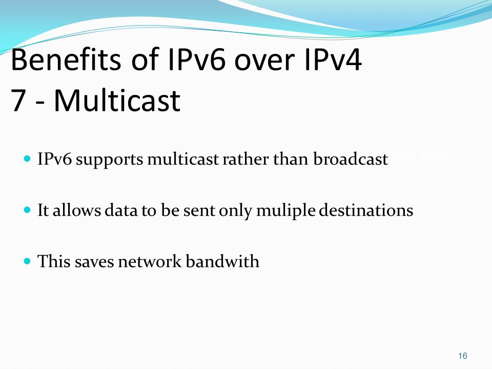 advantages of ipv6 over ipv4