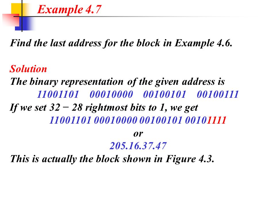 Network Layer Logical Addressing 4 1 Ipv4 Addresses An Ipv4 Address Is A 32 Bit Address That Uniquely And Universally Defines The Connection Of A Device Ppt Download Network Layer Logical Addressing 4 1 Ipv4 Addresses An Ipv4 Address Is A 32 Bit Address That Uniquely And Universally Defines The Connection Of A Device Ppt Download