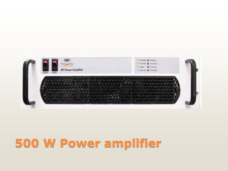 500 W Power amplifier