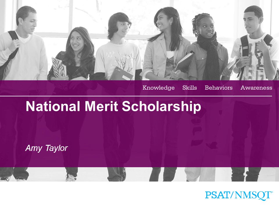 8 National Merit Scholarship Amy Taylor