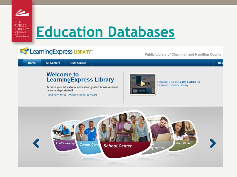 Education Databases