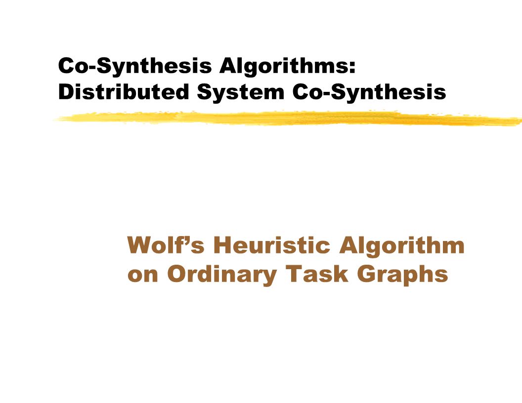 DISTRIBUTED SYSTEM CO SYNTHESIS PDF DISTRIBUTED SYSTEM CO SYNTHESIS PDF