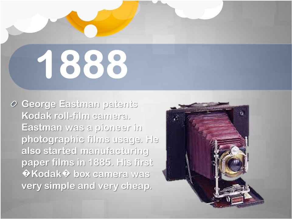 History Of Cameras Illustrated Timeline By Zarksh Hassan Ppt Download