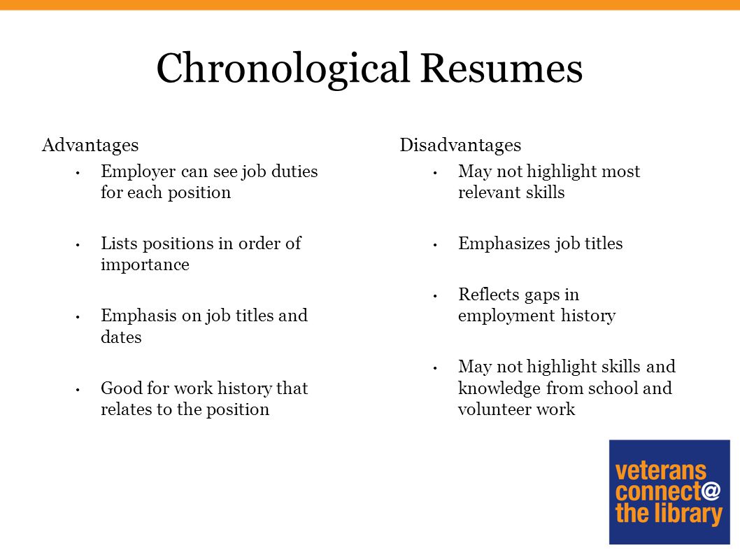 creating an effective resume styles of resumes chronological