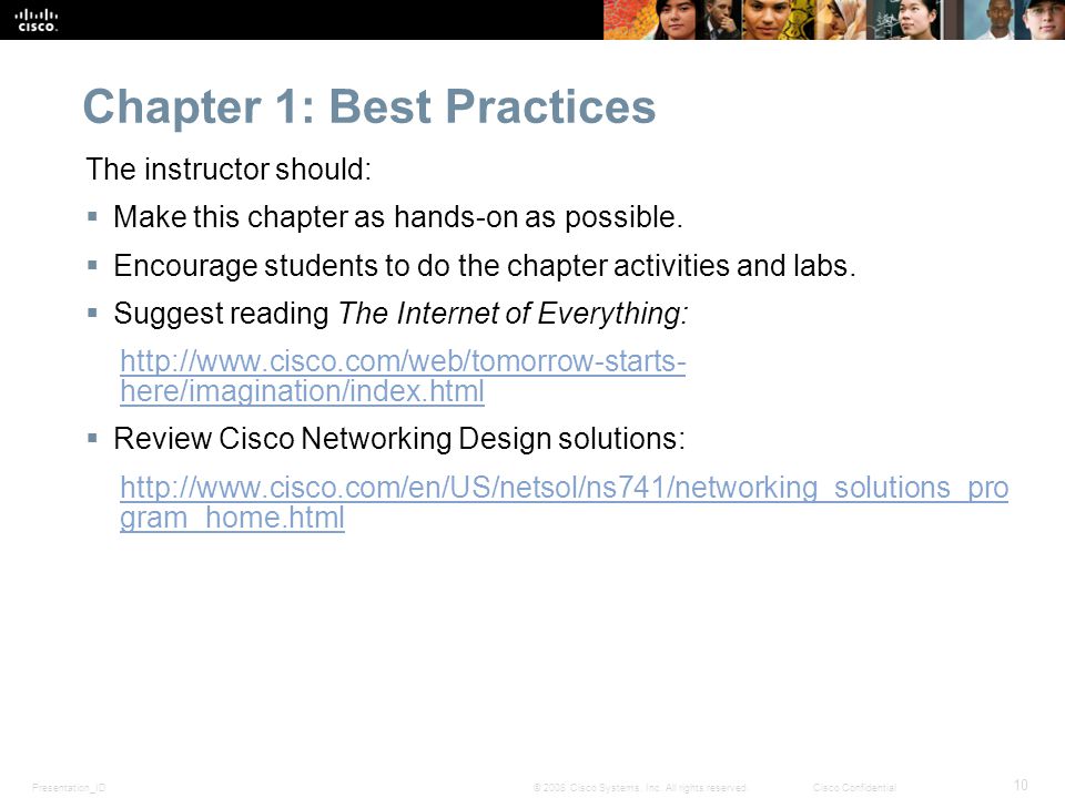 Presentation_ID 10 © 2008 Cisco Systems, Inc.