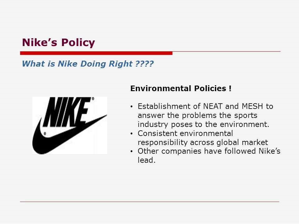 Nike-Background Notes  Advertising: Olympic campaign 1996, uses sports  models to display clothing, media – satellite TV has enhanced sales,  involved in. - ppt download