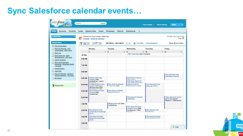42 Sync Salesforce calendar events…
