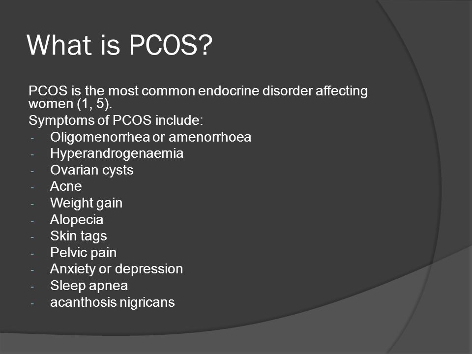 What is PCOS. PCOS is the most common endocrine disorder affecting women (1, 5).