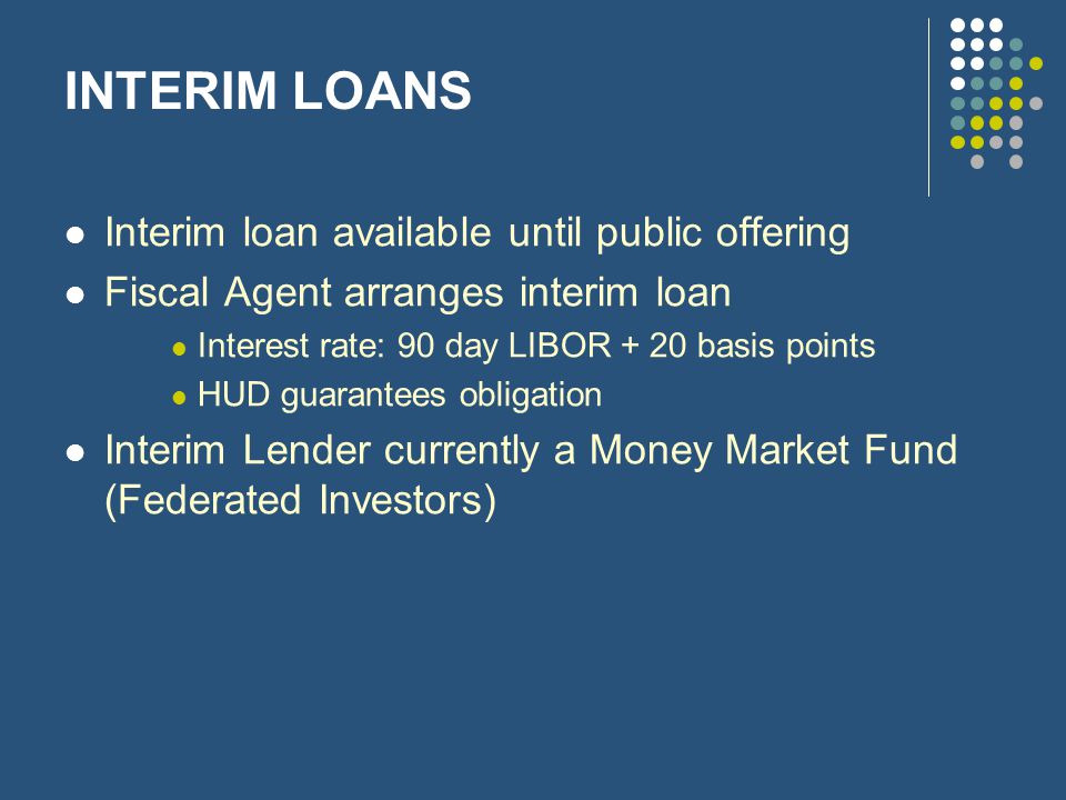 Interim Loans