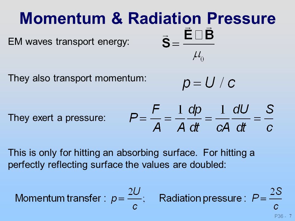 P W15D2 Poynting Vector and EM Waves Radiation Pressure Final Exam Review.  - ppt download