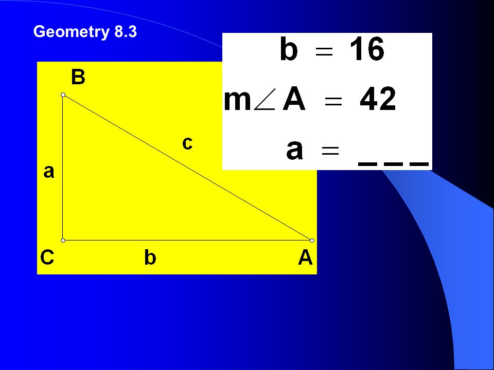 Geometry 8.3
