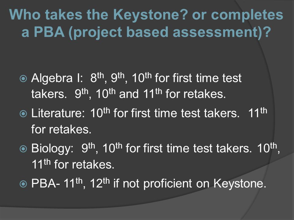 A Parents Guide To Keystone Biology Exam And Project Based