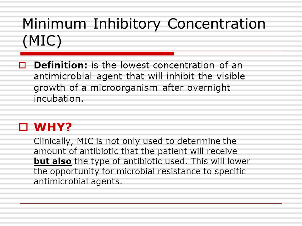 determination of mic by agar diffusion method minimum inhibitory