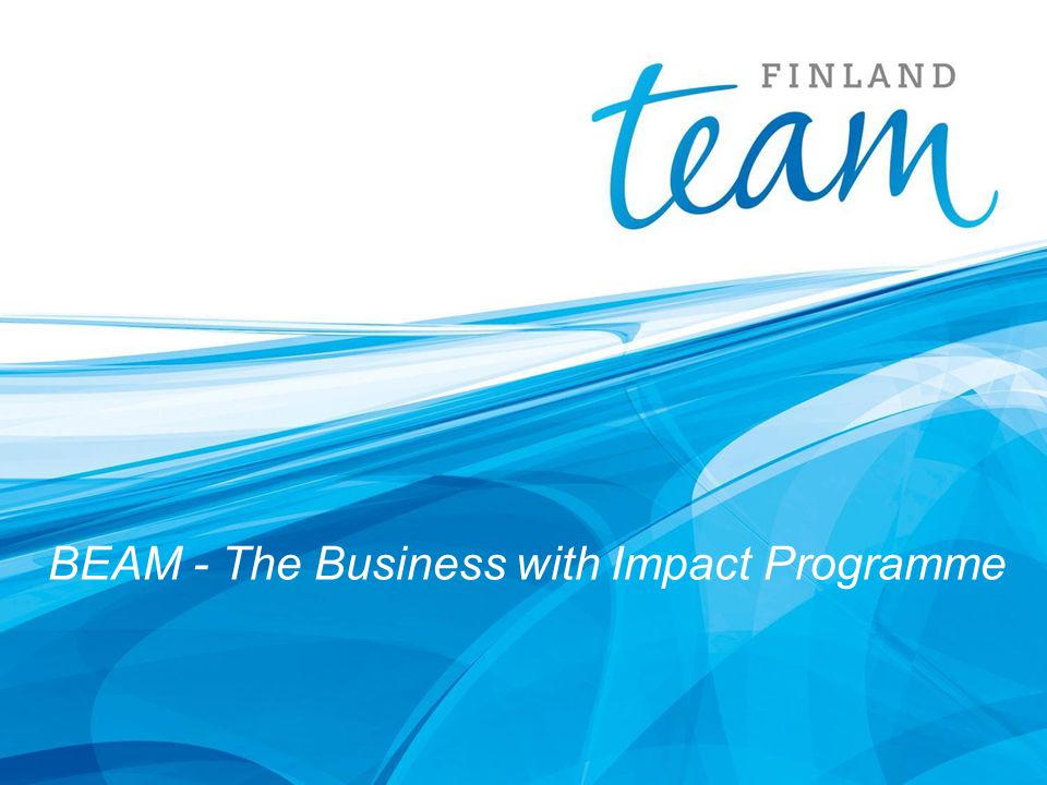 BEAM - The Business with Impact Programme