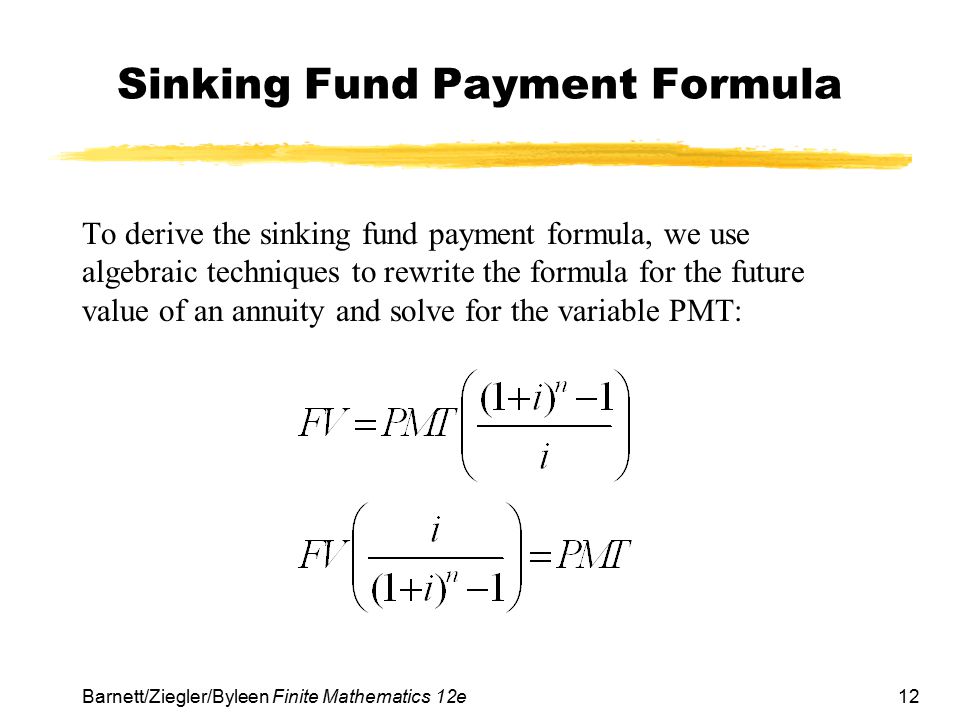 Chapter 3 Mathematics Of Finance Section 3 Future Value Of