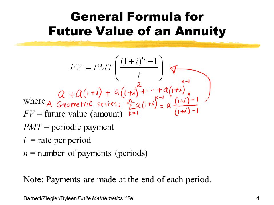 chapter 3 mathematics of finance section 3 future value of an periodic payment formula