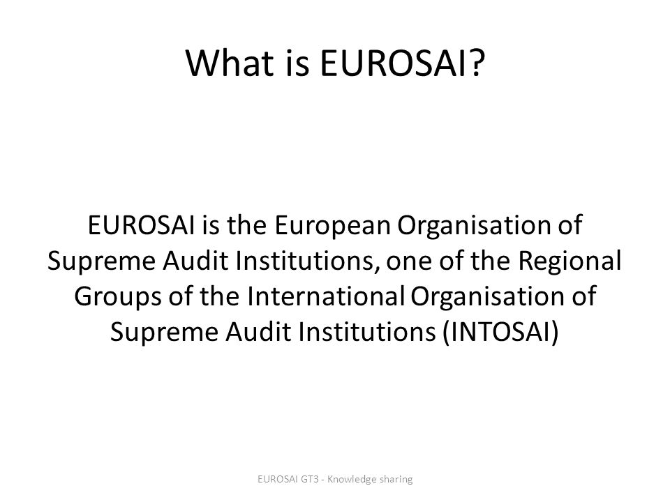 What is EUROSAI.
