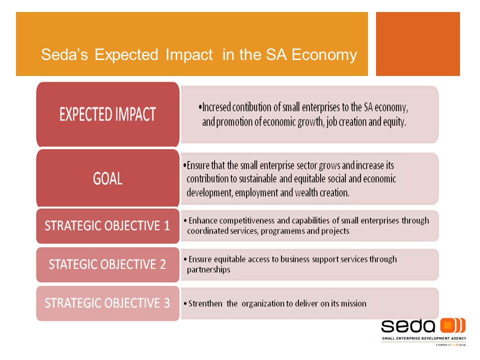 Seda’s Expected Impact in the SA Economy