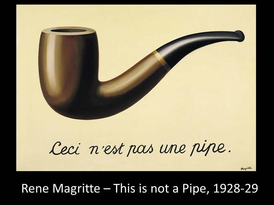 Rene Magritte – This is not a Pipe,