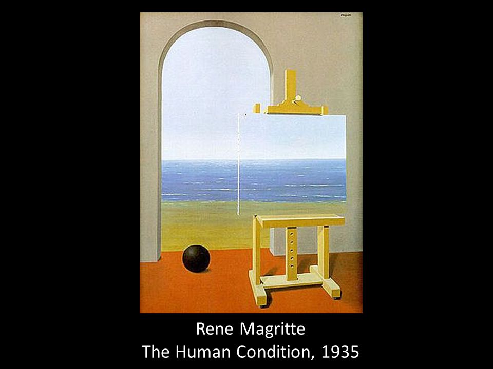 Rene Magritte The Human Condition, 1935
