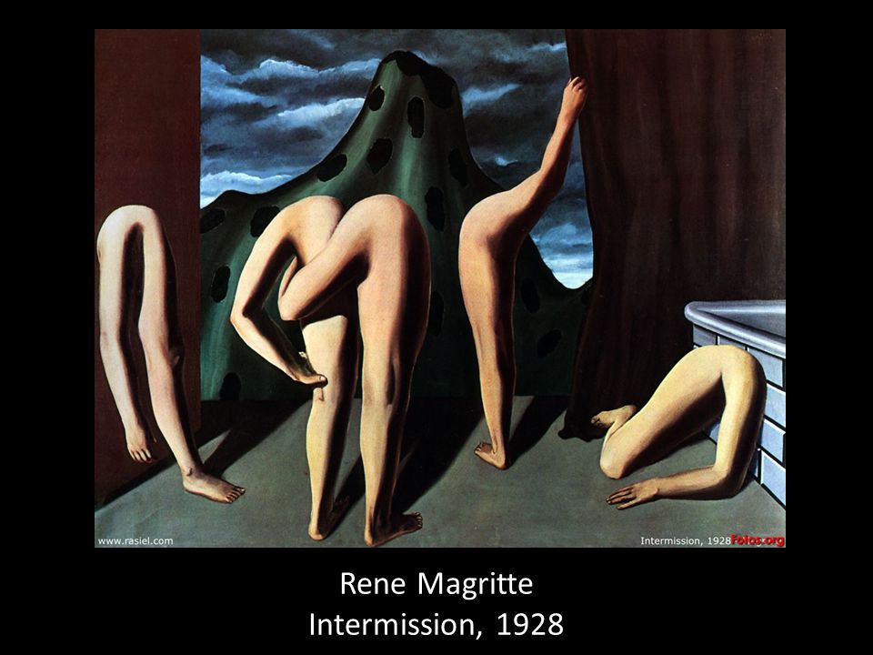 Rene Magritte Intermission, 1928