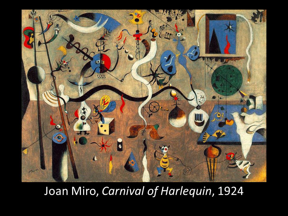 Joan Miro, Carnival of Harlequin, 1924
