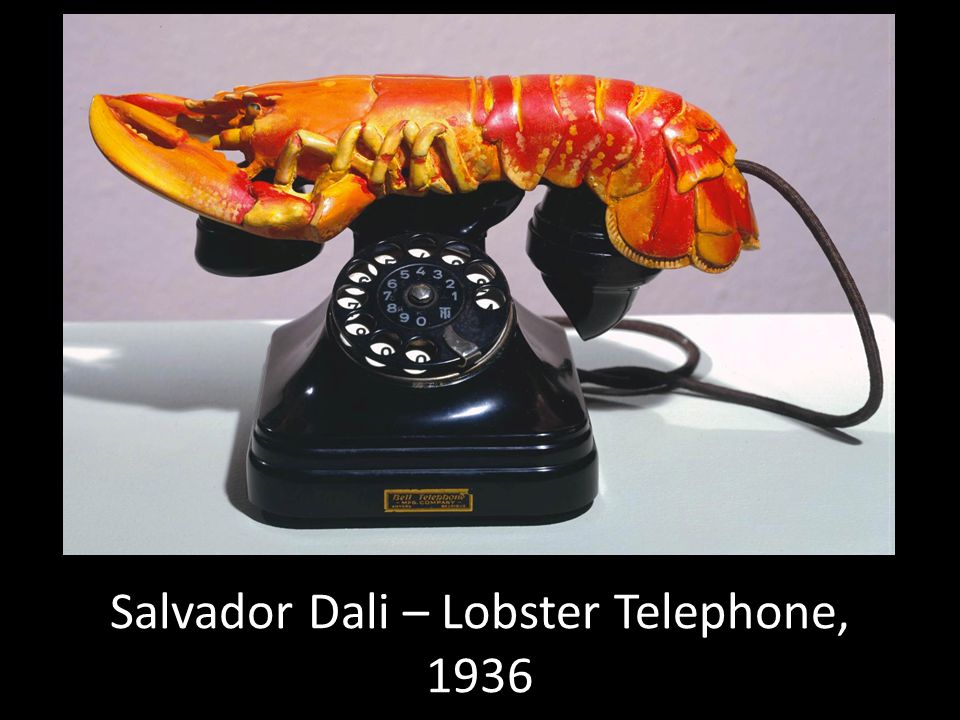 Salvador Dali – Lobster Telephone, 1936