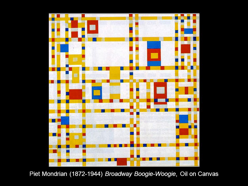 Piet Mondrian ( ) Broadway Boogie-Woogie, Oil on Canvas