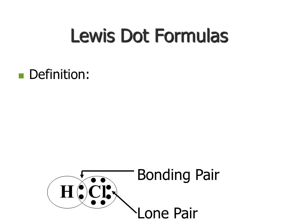 Covalent Bonds Consider H 2 : H H Or HCl: HCl : : :