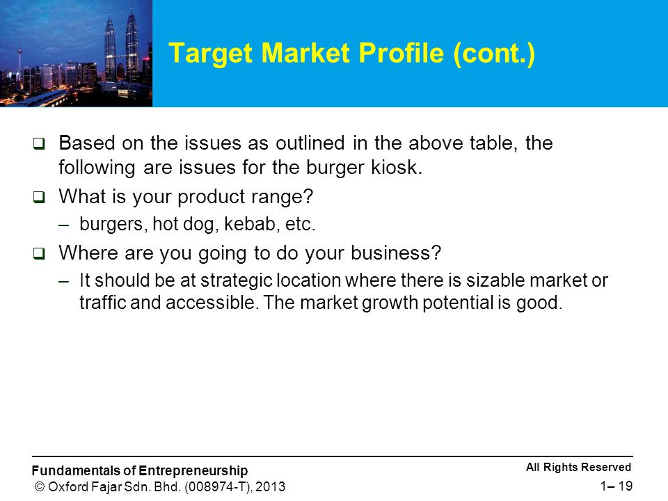 All Rights Reserved Fundamentals Of Entrepreneurship C Oxford Fajar Sdn Bhd T Ppt Download