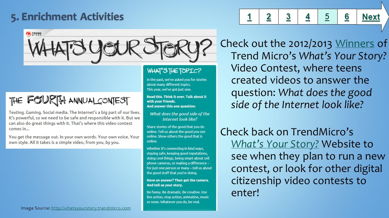 Check out the 2012/2013 Winners of Trend Micro’s What’s Your Story.