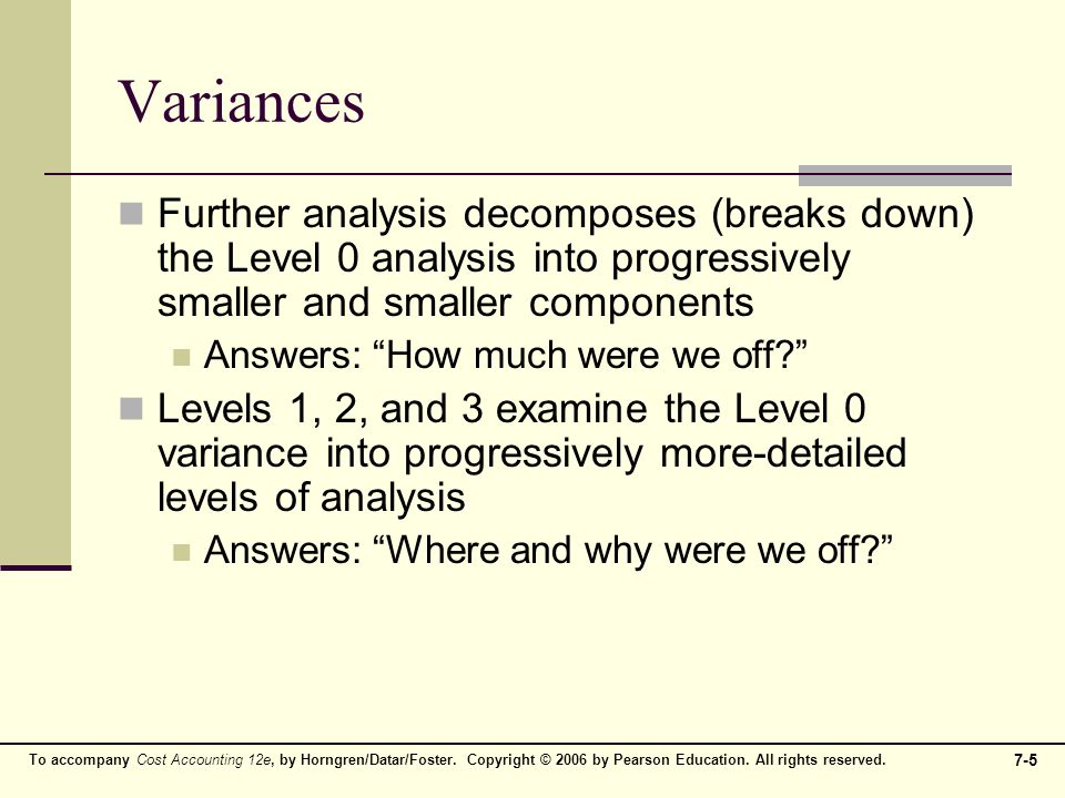 To accompany Cost Accounting 12e, by Horngren/Datar/Foster.