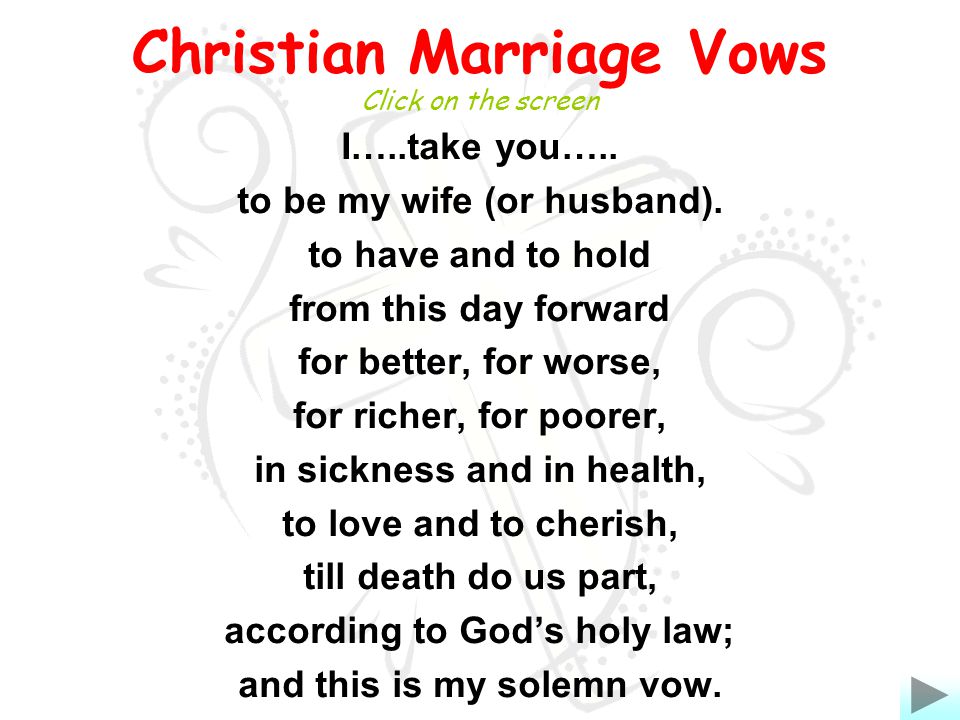 Wedding Vows In Sickness And In Health 12 Funny Wedding Vows