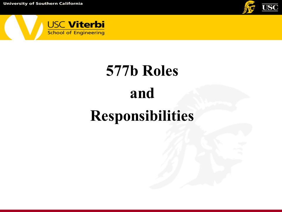 577b Roles and Responsibilities