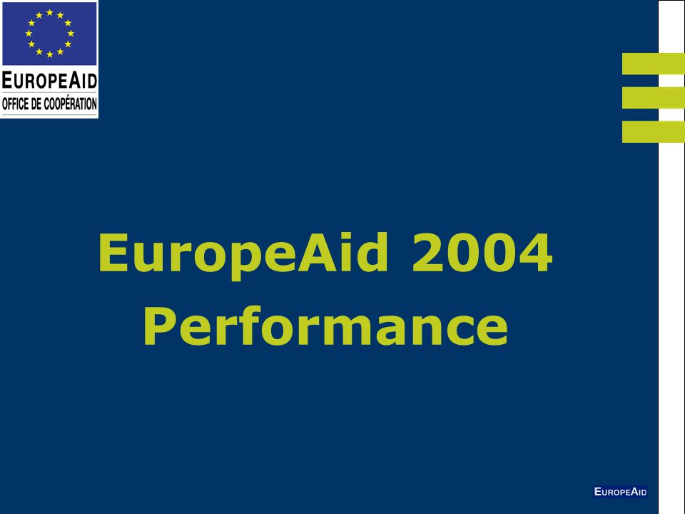 EuropeAid 2004 Performance