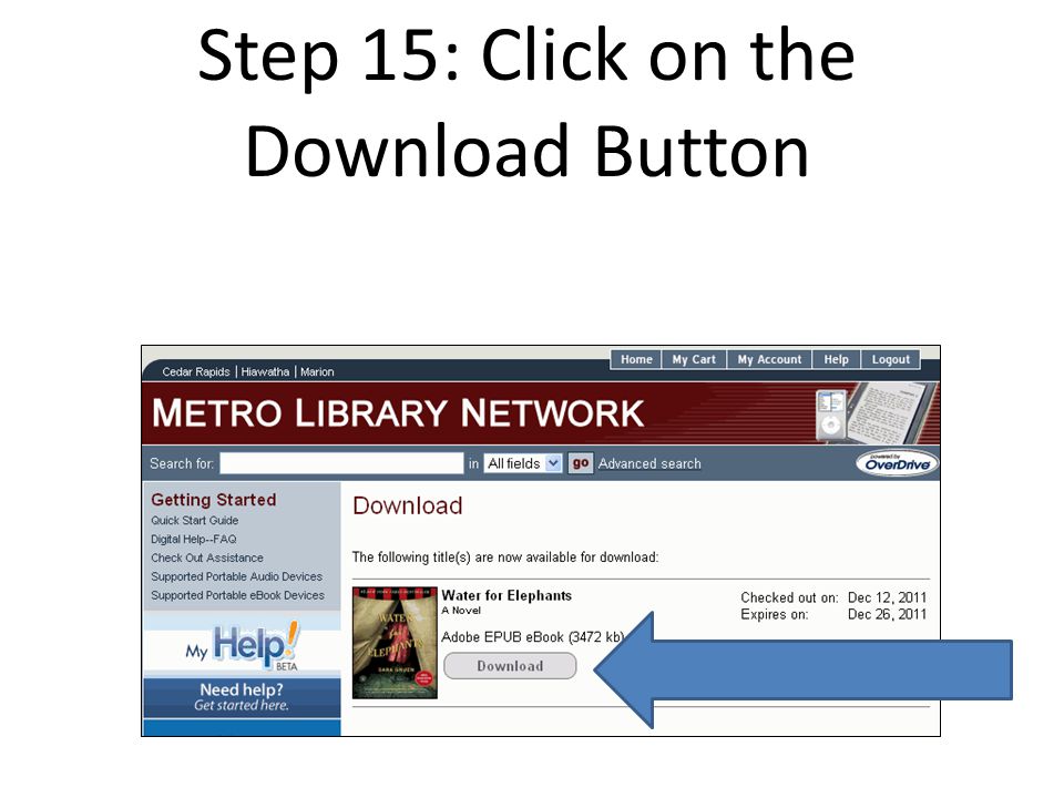 Step 15: Click on the Download Button