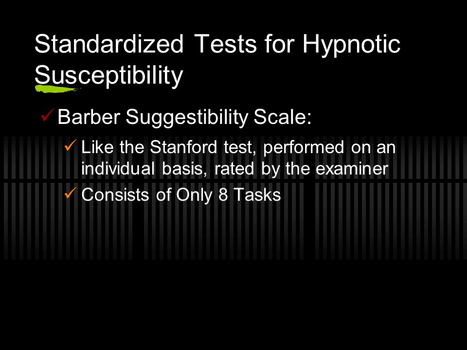 Hypnosis. Qualities of Hypnosis May or may not feel sleepy Usually feel  more relaxed Increased susceptibility to suggestions Enhanced imagery and  imagination. - ppt download