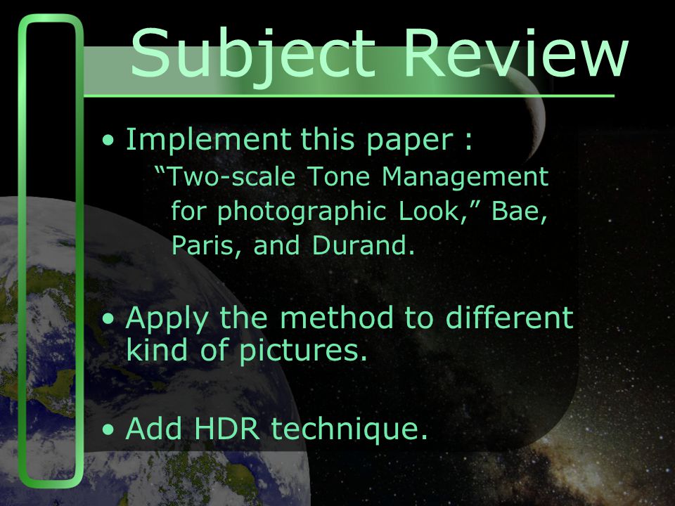 Implement this paper : Two-scale Tone Management for photographic Look, Bae, Paris, and Durand.